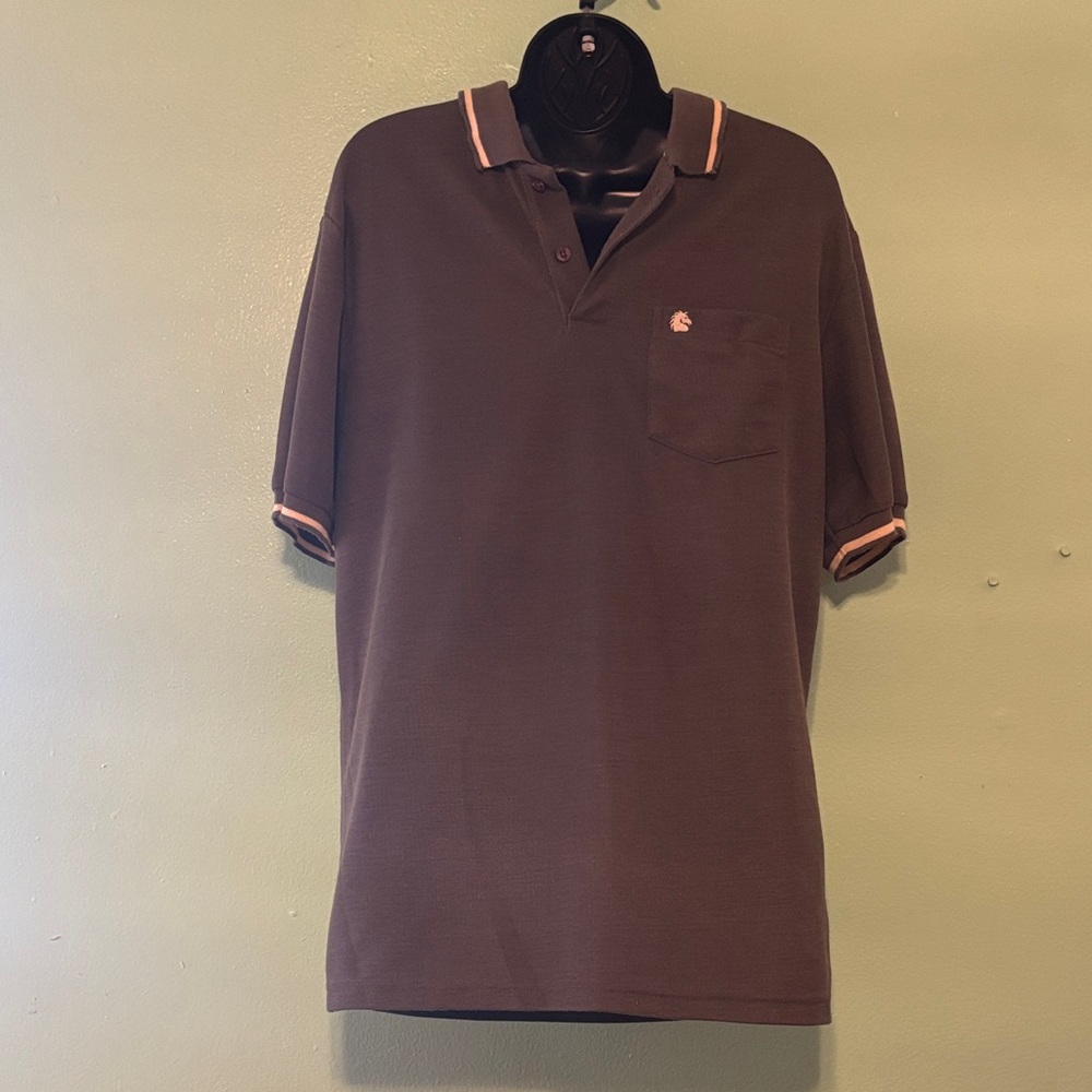 Men's Brown Polo Shirt